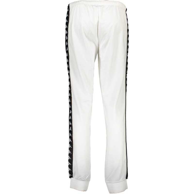 KAPPA WOMEN'S WHITE TROUSERS