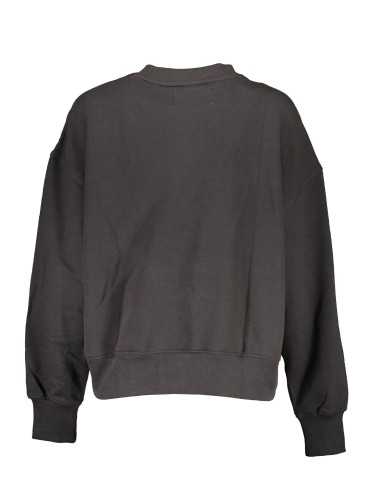 CALVIN KLEIN SWEATSHIRT WITHOUT ZIP WOMAN BLACK