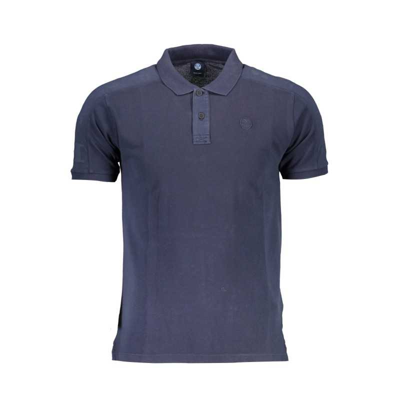 NORTH SAILS SHORT SLEEVE POLO SHIRT MAN BLUE