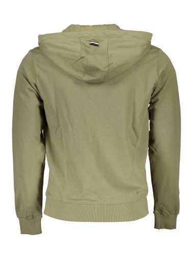 US POLO GREEN MAN SWEATSHIRT WITH ZIP