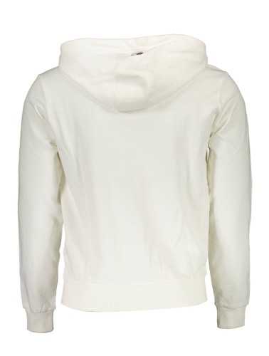 US POLO SWEATSHIRT WITH ZIP MAN WHITE