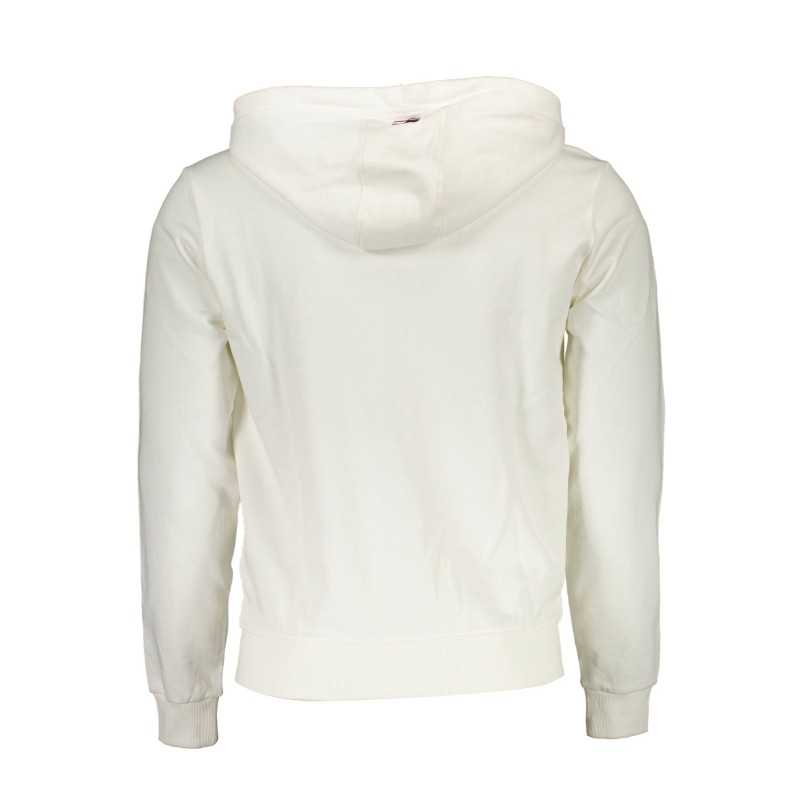 US POLO SWEATSHIRT WITH ZIP MAN WHITE