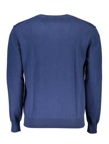 LA MARTINA MEN'S BLUE SWEATER