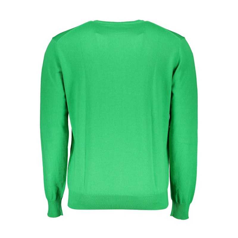 LA MARTINA MEN'S GREEN SWEATER