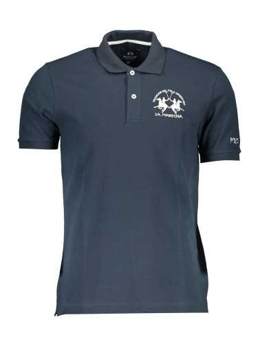 LA MARTINA POLO SHORT SLEEVE MAN BLUE