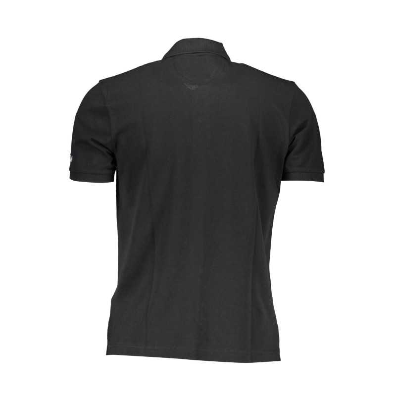 LA MARTINA POLO SHORT SLEEVE MAN BLACK