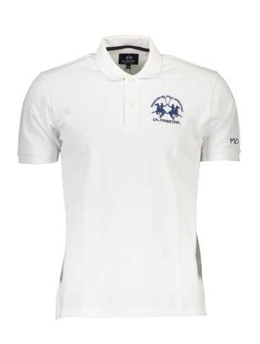 LA MARTINA POLO SHORT SLEEVE MAN WHITE