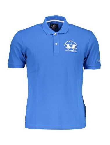 LA MARTINA POLO SHORT SLEEVE MAN BLUE