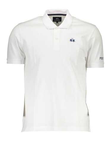 LA MARTINA POLO SHORT SLEEVE MAN WHITE