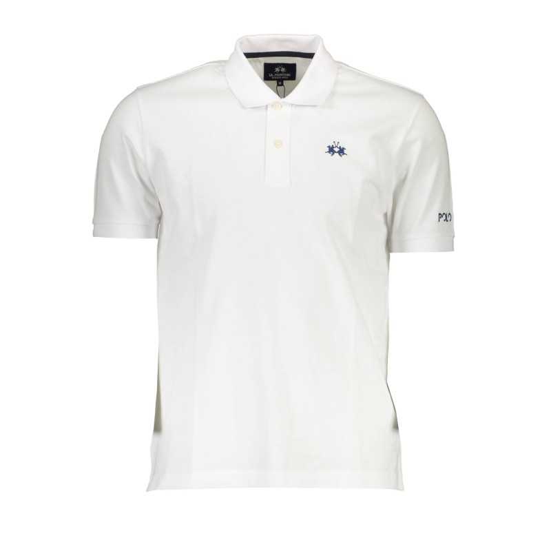 LA MARTINA POLO SHORT SLEEVE MAN WHITE