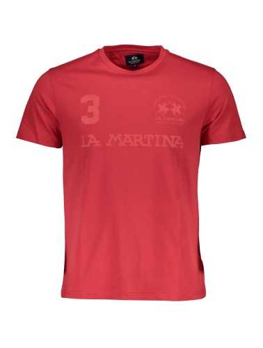 LA MARTINA RED MAN SHORT SLEEVE T-SHIRT