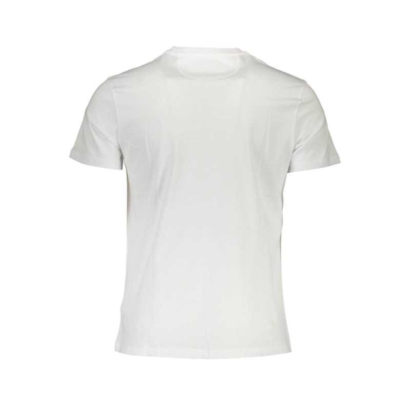 LA MARTINA WHITE MEN'S SHORT SLEEVE T-SHIRT