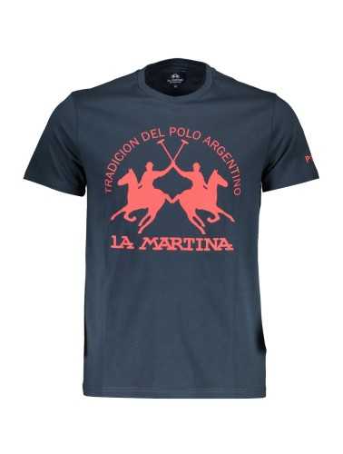 LA MARTINA T-SHIRT MANICHE CORTE UOMO BLU