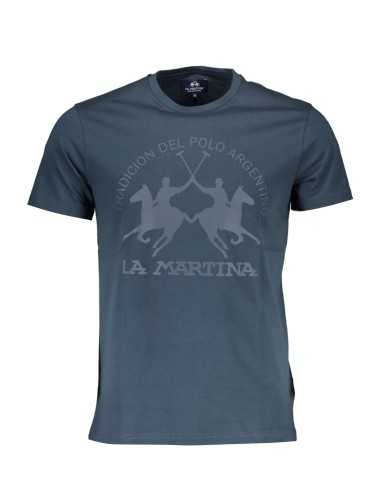 LA MARTINA T-SHIRT MANICHE CORTE UOMO BLU