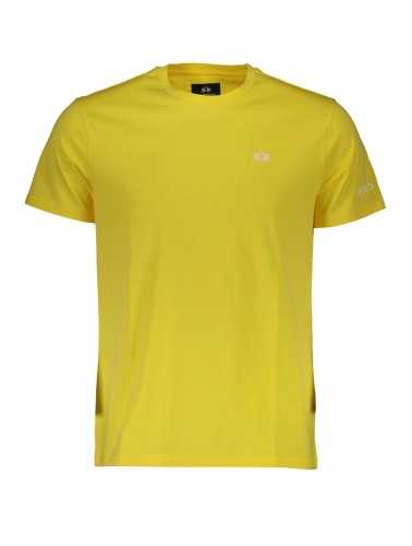 LA MARTINA YELLOW MEN'S SHORT SLEEVE T-SHIRT