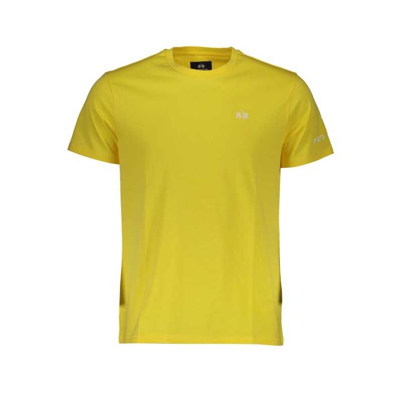 LA MARTINA YELLOW MEN'S SHORT SLEEVE T-SHIRT