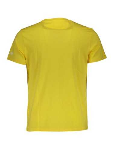 LA MARTINA YELLOW MEN'S SHORT SLEEVE T-SHIRT