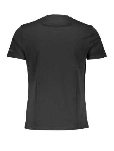 LA MARTINA MEN'S SHORT SLEEVE T-SHIRT BLACK