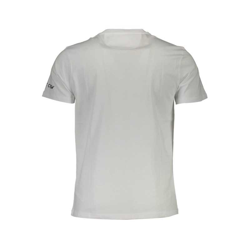 LA MARTINA WHITE MEN'S SHORT SLEEVE T-SHIRT