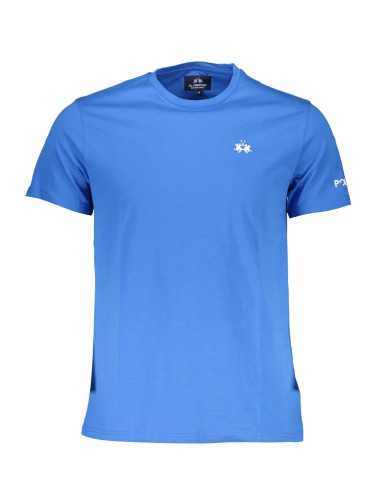 LA MARTINA MEN'S SHORT SLEEVE T-SHIRT BLUE