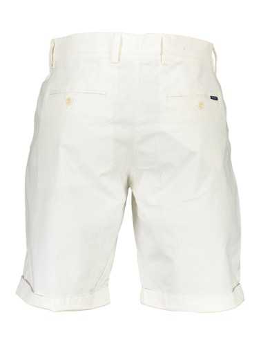 GANT MEN'S WHITE BERMUDA TROUSERS