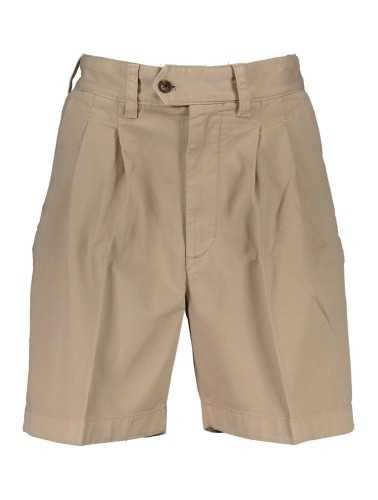 GANT MEN'S BEIGE BERMUDA TROUSERS