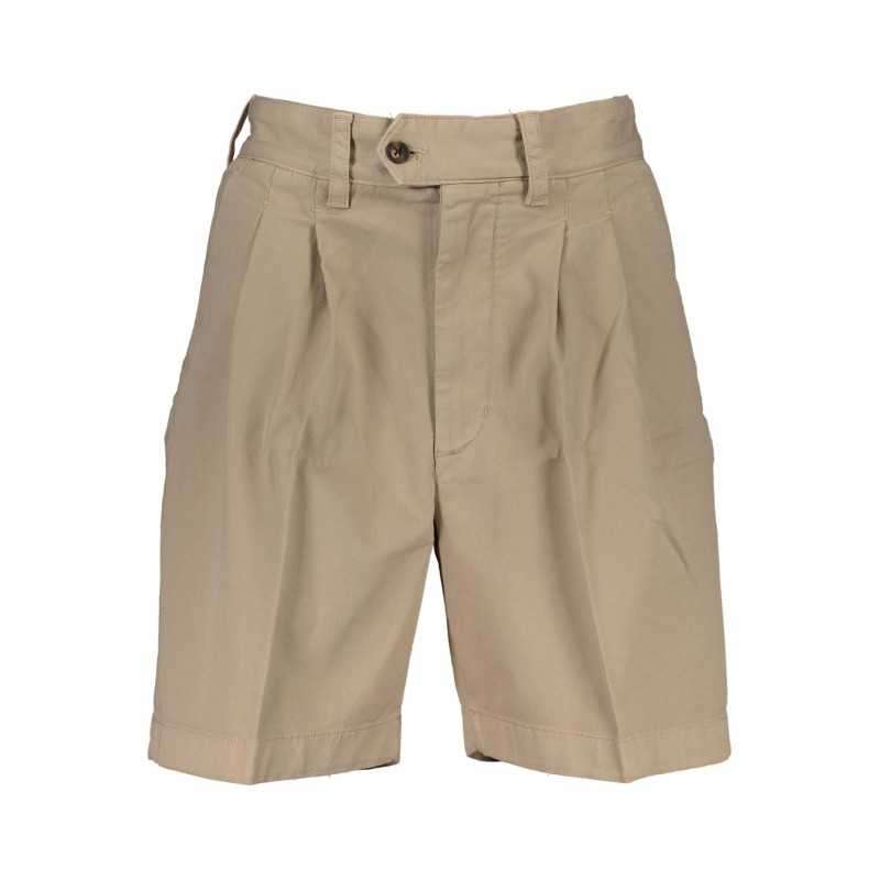 GANT MEN'S BEIGE BERMUDA TROUSERS