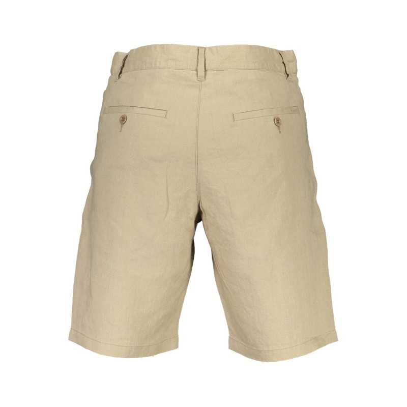 GANT MEN'S BEIGE BERMUDA TROUSERS