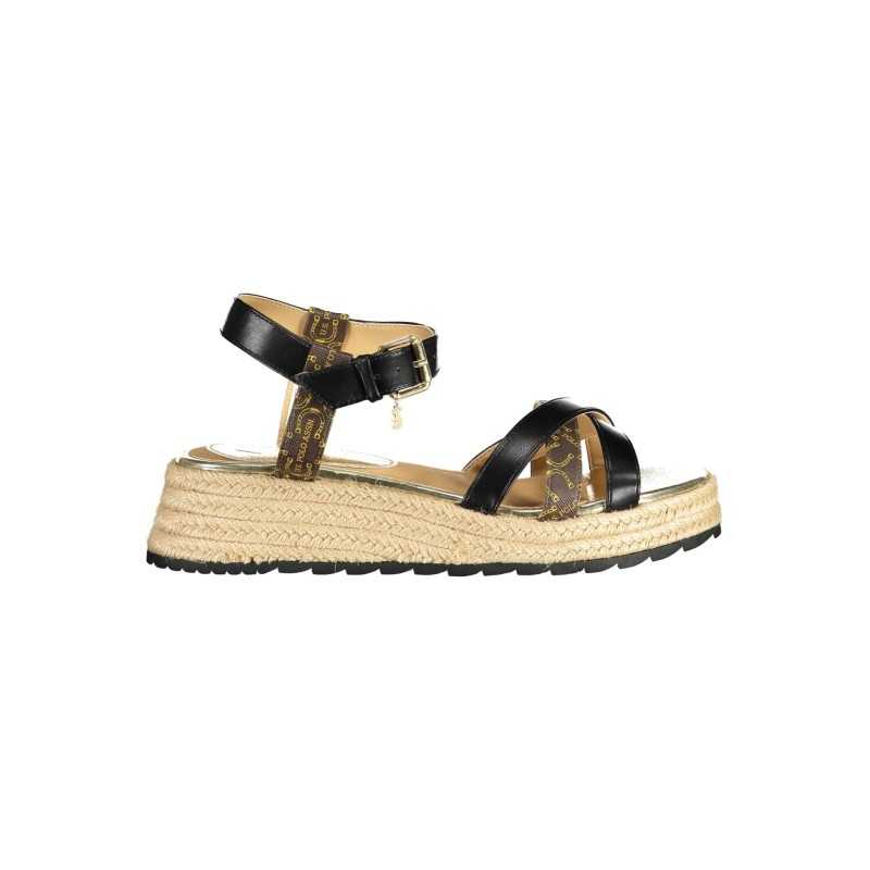 US POLO ASSN. BLACK WOMAN SANDAL FOOTWEAR