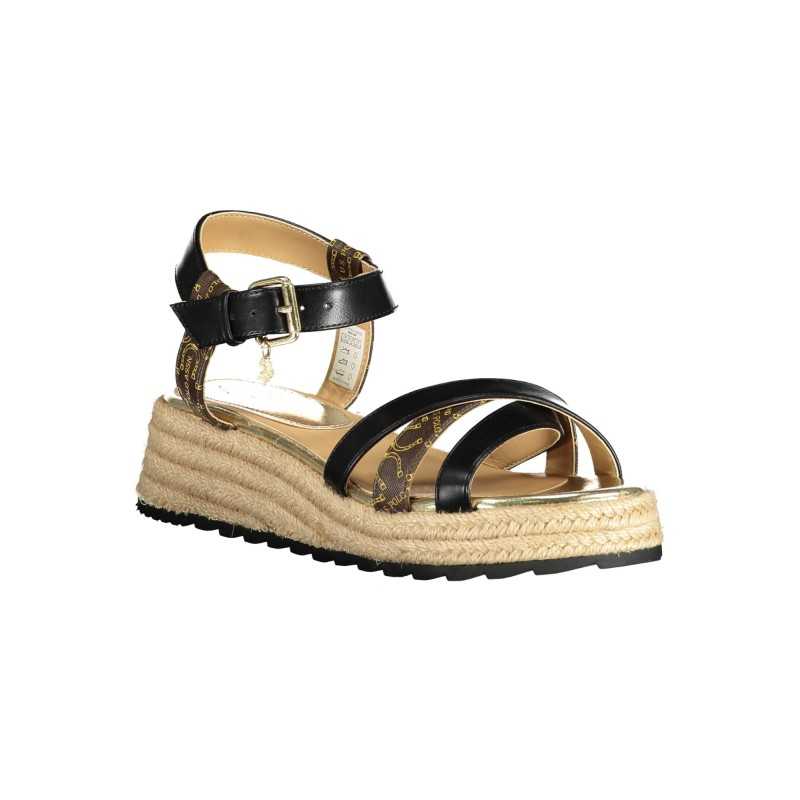 US POLO ASSN. BLACK WOMAN SANDAL FOOTWEAR