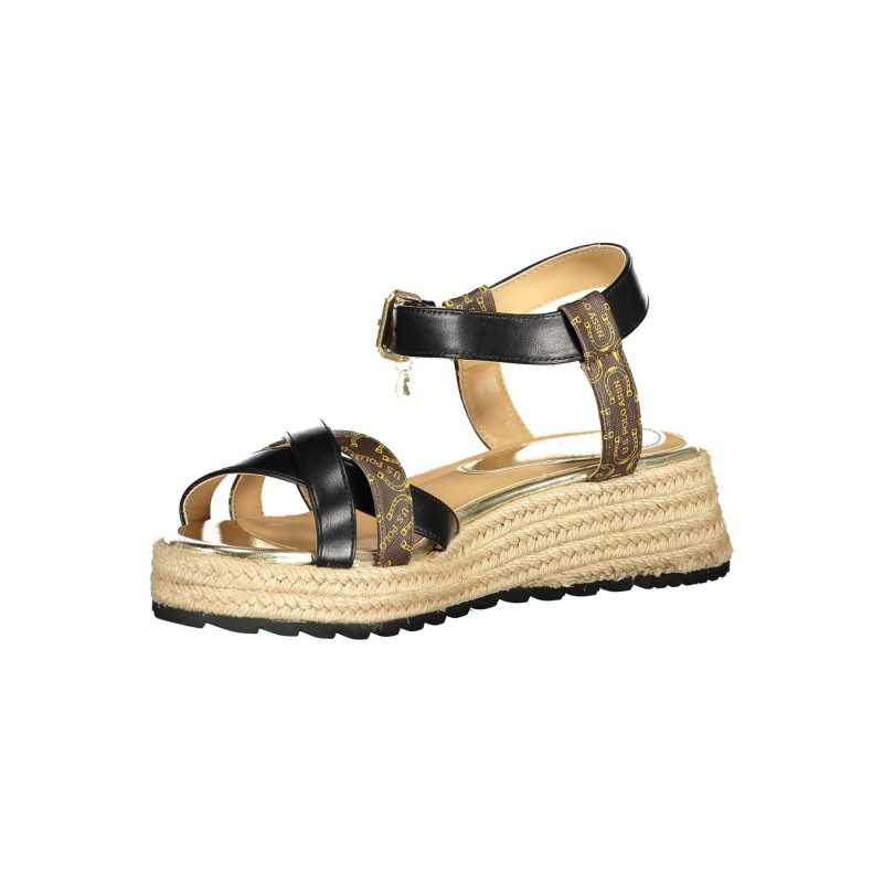 US POLO ASSN. BLACK WOMAN SANDAL FOOTWEAR