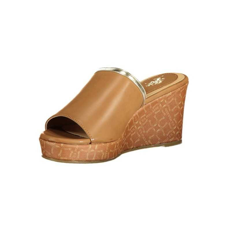 US POLO ASSN. BROWN WOMAN SANDAL SHOES