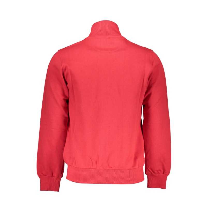 LA MARTINA SWEATSHIRT WITH ZIP MAN RED