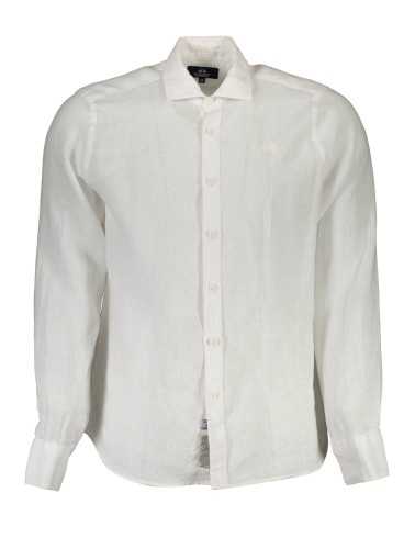 LA MARTINA MEN'S WHITE LONG SLEEVE SHIRT