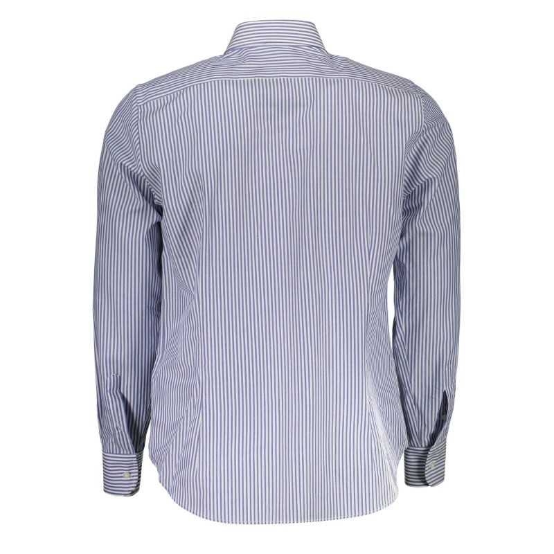 LA MARTINA MEN'S BLUE LONG SLEEVE SHIRT