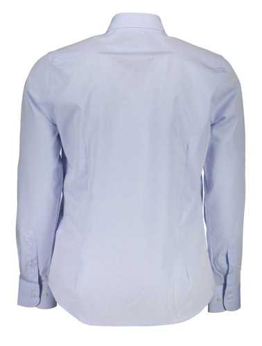 LA MARTINA MEN'S LONG SLEEVE SHIRT BLUE