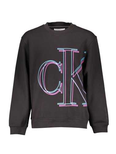 CALVIN KLEIN SWEATSHIRT WITHOUT ZIP MAN BLACK