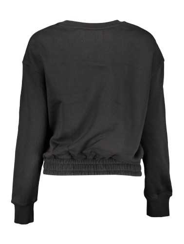 CALVIN KLEIN SWEATSHIRT WITHOUT ZIP WOMAN BLACK