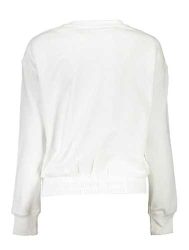 CALVIN KLEIN SWEATSHIRT WITHOUT ZIP WOMAN WHITE