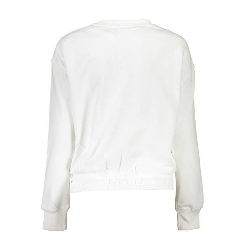 CALVIN KLEIN SWEATSHIRT WITHOUT ZIP WOMAN WHITE