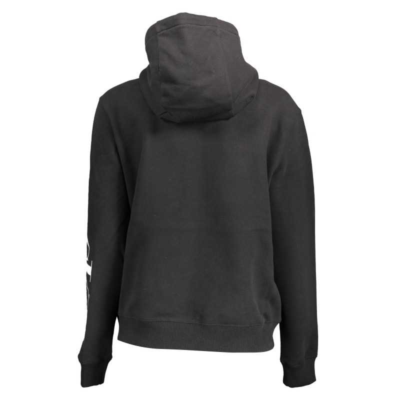 CALVIN KLEIN SWEATSHIRT WITHOUT ZIP WOMAN BLACK