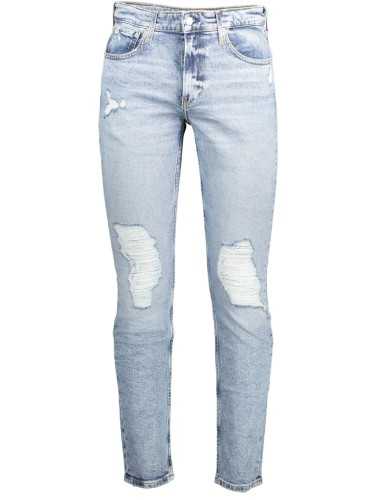 CALVIN KLEIN JEANS DENIM UOMO AZZURRO