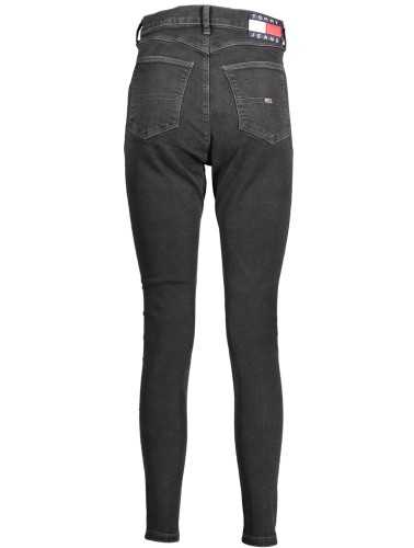 TOMMY HILFIGER JEANS DENIM WOMAN BLACK