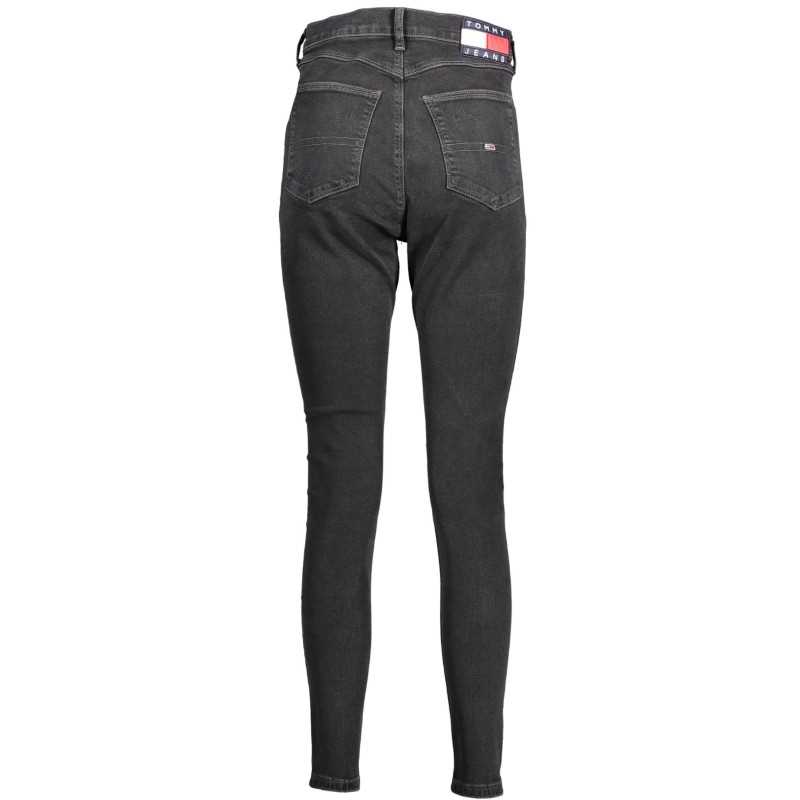 TOMMY HILFIGER JEANS DENIM WOMAN BLACK