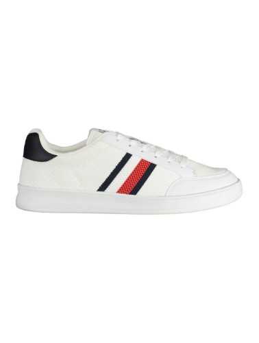 TOMMY HILFIGER WHITE MEN'S SPORTS SHOES