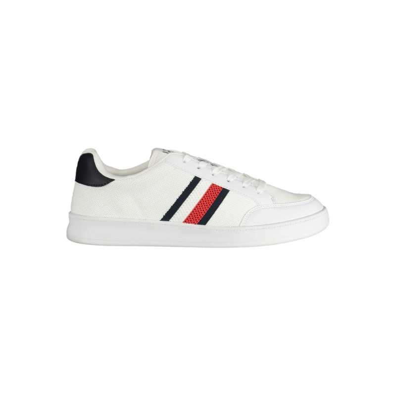 TOMMY HILFIGER WHITE MEN'S SPORTS SHOES