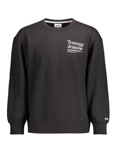 TOMMY HILFIGER FELPA SENZA ZIP UOMO NERO