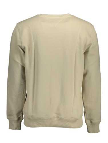 TOMMY HILFIGER FELPA SENZA ZIP UOMO BEIGE