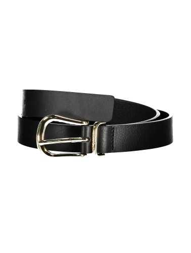 TOMMY HILFIGER BLACK WOMEN'S LEATHER BELT