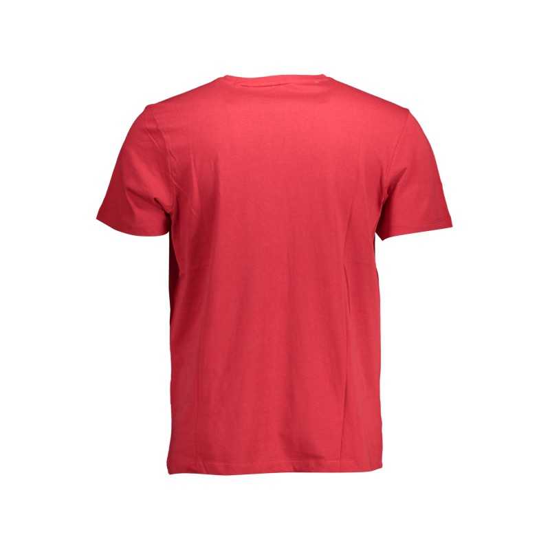 GIAN MARCO VENTURI MEN'S SHORT SLEEVE T-SHIRT RED